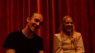 Intervju med Simon Peyron och Ellen Benediktson - Melodifestivalen 2020  - Malmö