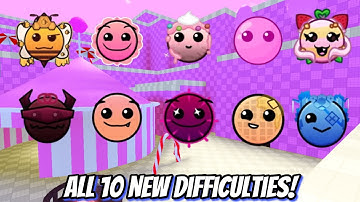 How to get ALL 10 NEW DIFFICULTIES in ZONE 9 in Find the Difficulty Faces! [440] - Roblox