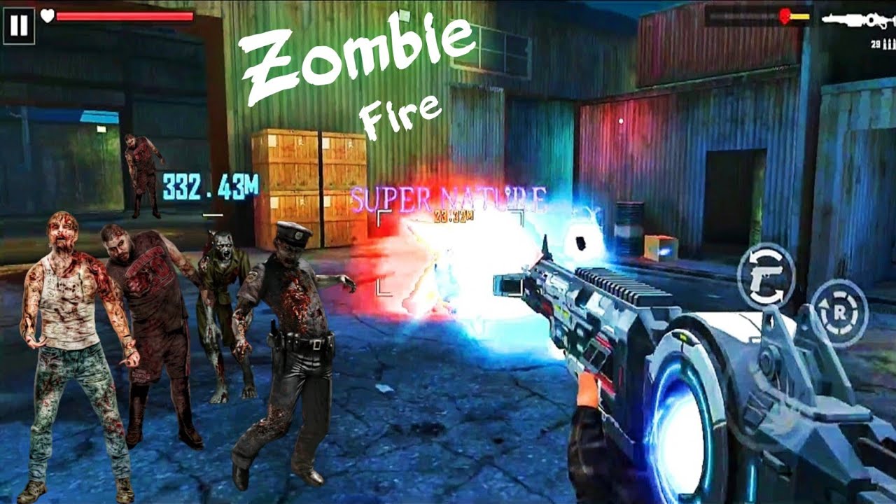 Royal Crimson Spray Laser Gun upgrade Zombie Fire 3D | Zombie All Super Guns Activated | Zombie Fire