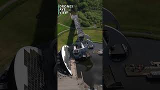 The Falkirk Wheel Boat Lift in Motion #2