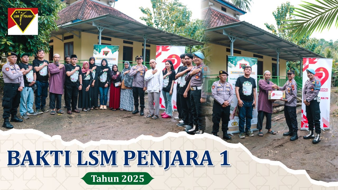 📍 Masjid Latifah Al Ajlan – Titik 9 dari 27 | 🤝 LSM PENJARA 1 & POLRI di Hari Bhayangkara ke-79