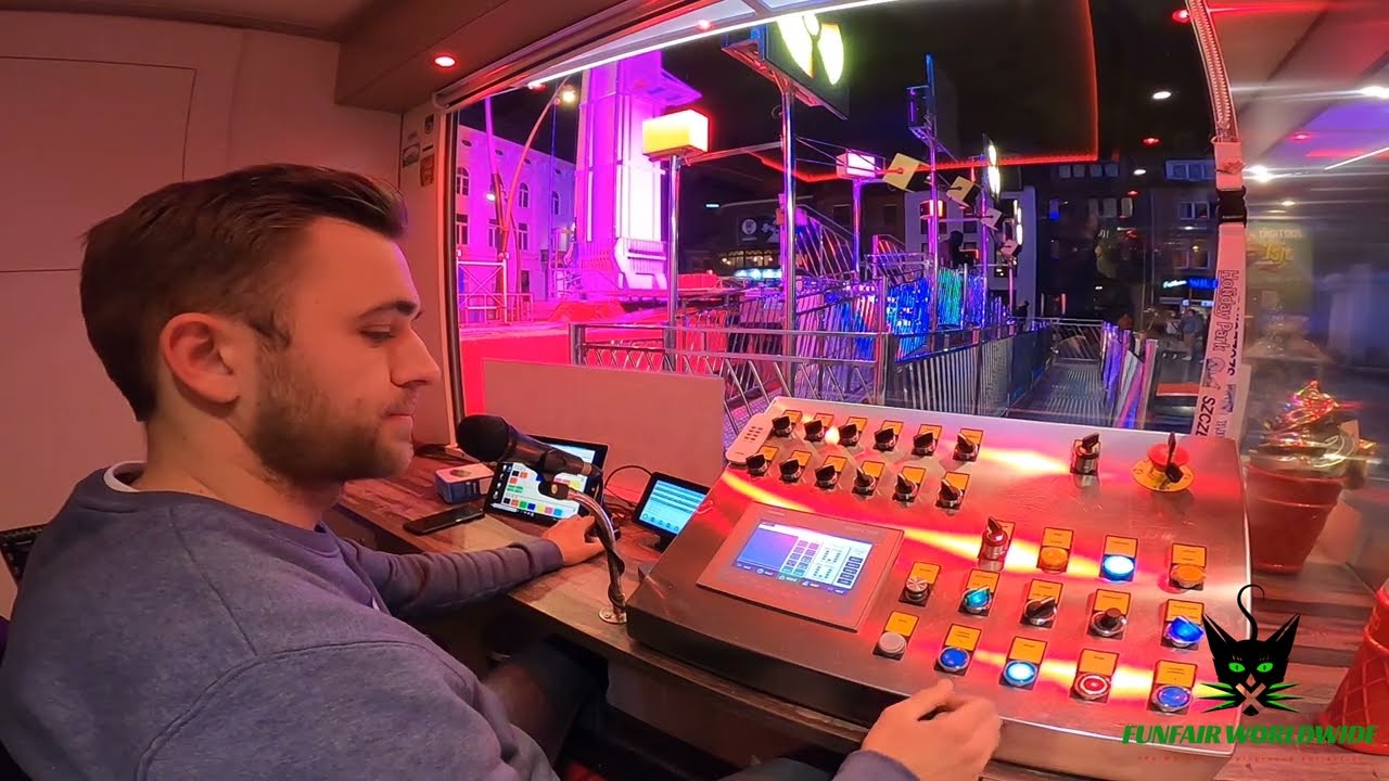 "V-MAXXX" (Bodet) Operator View @ Kermis Aalst (Belgium) 2022