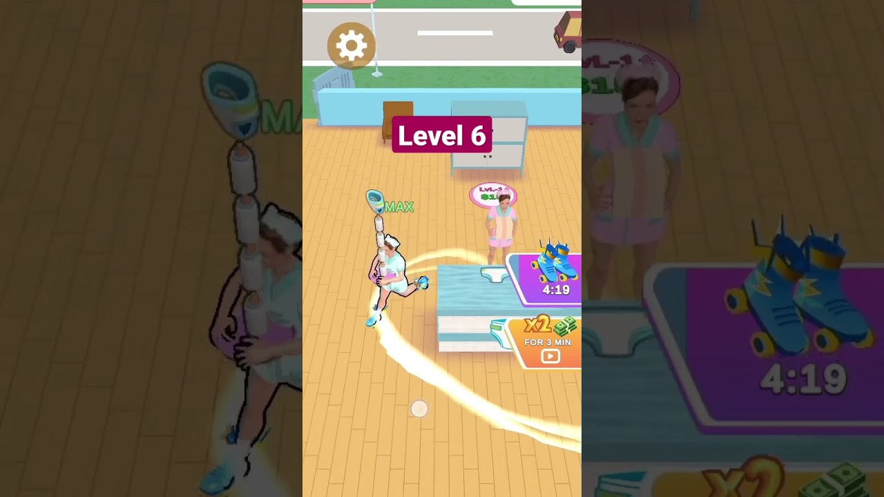 Childcare master gameplay level 6 || design gamerz 