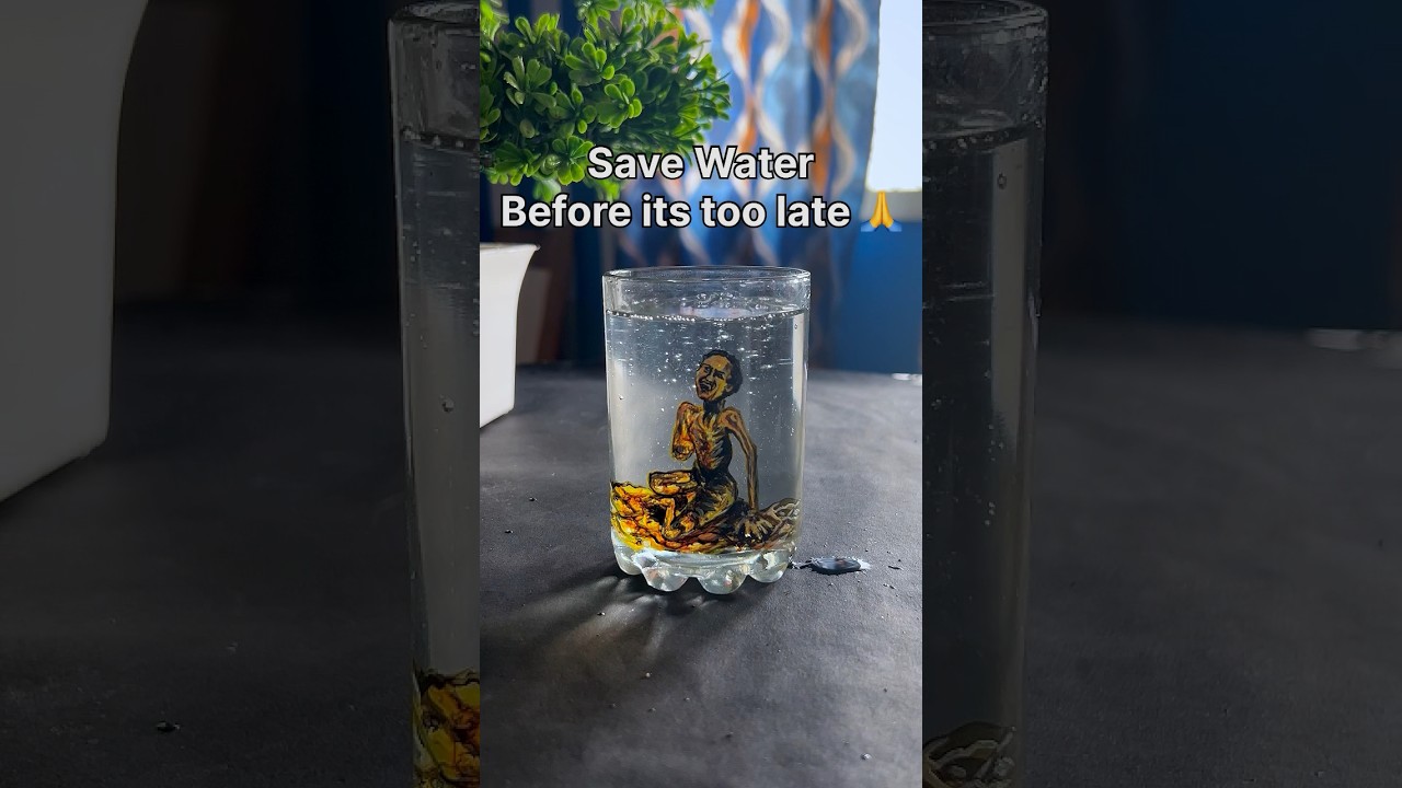 must watch water scarcity 🙏💧 