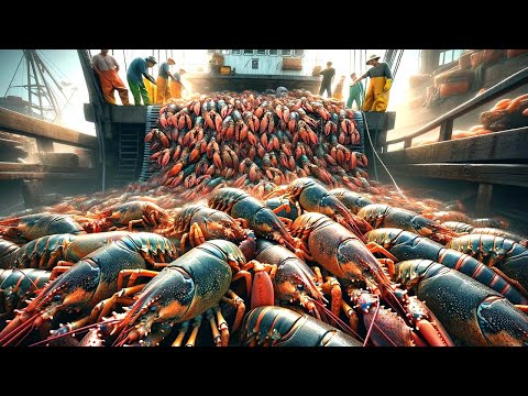 American Fishermen Catch Billions Of Lobster And King Crabs This Way