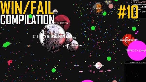 Gota.io Win/Fail #10 - REVERSE TRICKSPLIT, BAITS AND MORE