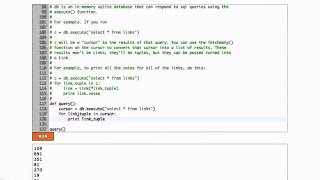 Databases in Python - Web Development