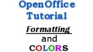 Nerd Tube 0027 - OpenOffice Tutorial #3 - Basic formatting, fonts, colors and indentation
