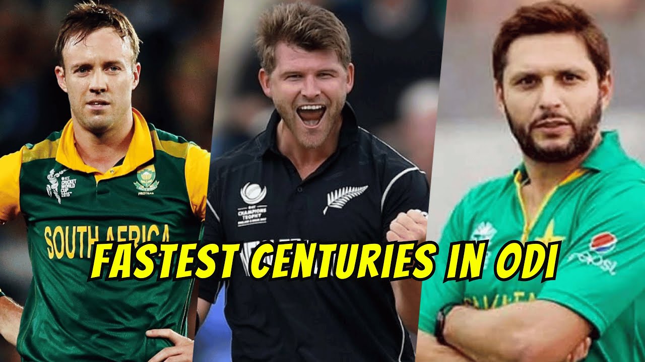 Which Player Is The Fastest Century In The World