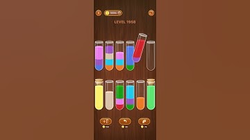 Sort Em All - Water Puzzle Game | Level - 1958 | #sortemall #gamesplay #youtube #shorts #viral