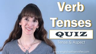 All English Verb Tenses (and Aspect!) - Grammar Quiz - 50 Questions! screenshot 1