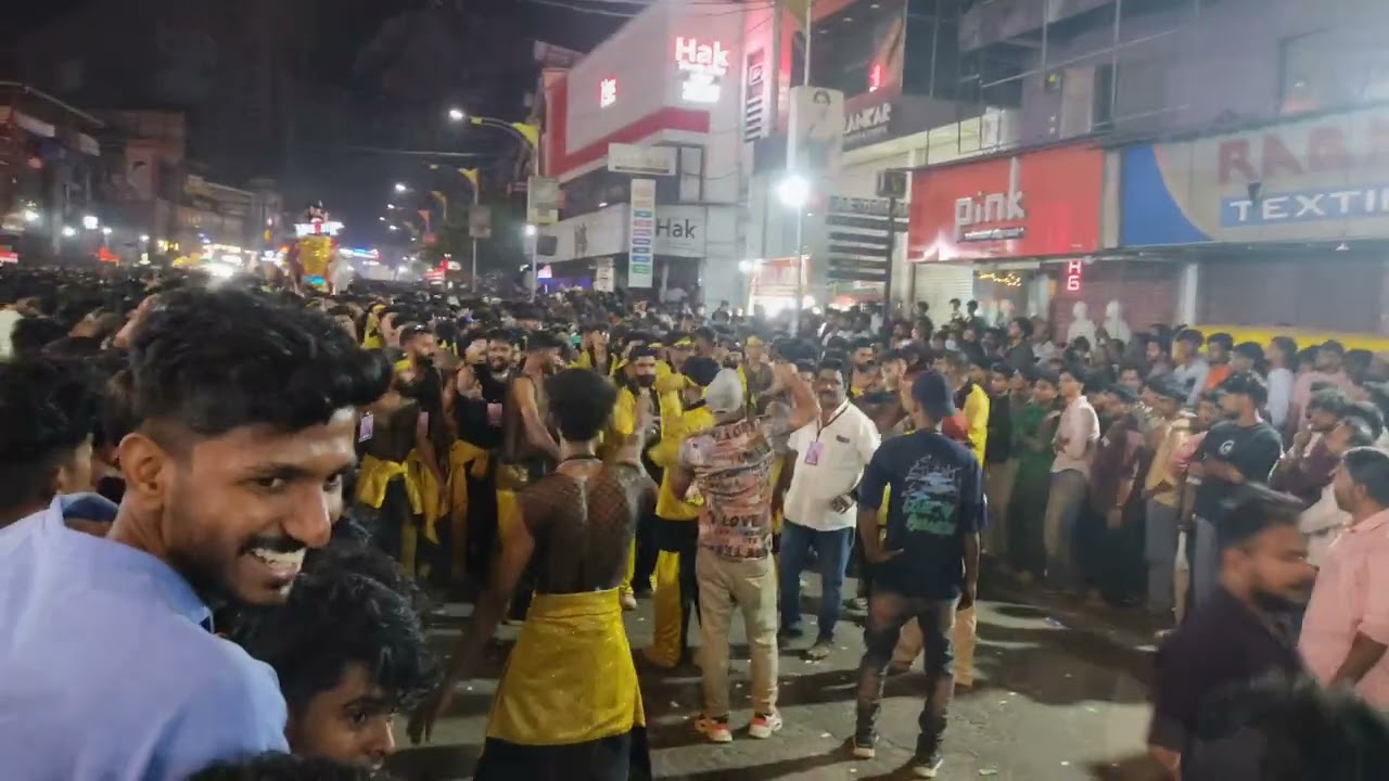 pattambi nercha 2025 പട്ടാമ്പി നേർച്ച ഫെസ്റ്റ് രാത്രി കാഴ്ച്ചകൾ elephant rali team dance