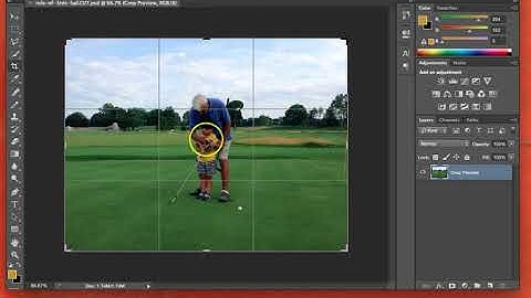 Cropping using Rule of Thirds