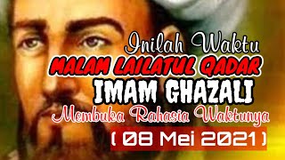 Imam Ghazali : Membuka Rahasia Waktu Malam Lailatul Qadar