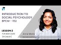 Lesson 2 (BLOCK I) | Introduction to Social Psychology | BPCM162 | Kerala's No.1 IGNOU Coaching