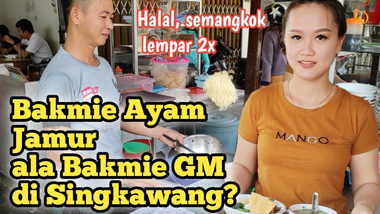 SEHARI TERJUAL 20KG. Bakmie halal yang pakai Ayam Jamur, Ayam Semur dan mie handmade Singkawang.