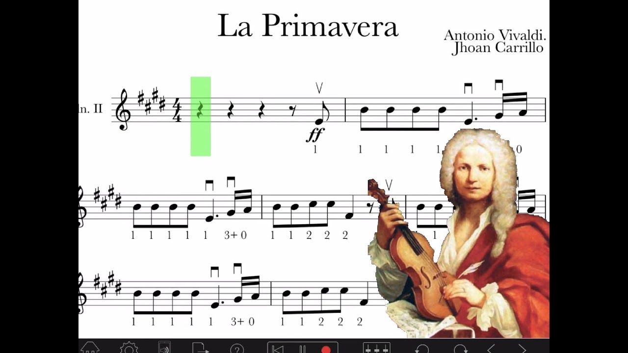 Resultado de imagen de la primavera de vivaldi