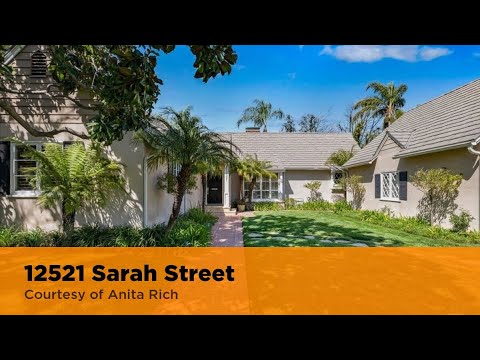 12521 Sarah Street, Studio City, CA home video tour