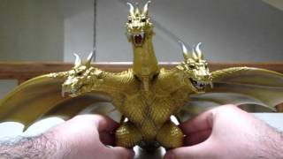 Bandai King Ghidorah 2001 Toy Review