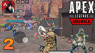 Apex legends mobile Rush  Gameplay Walkthrough (Android/iOS) part 2 Harsh gaming 💥