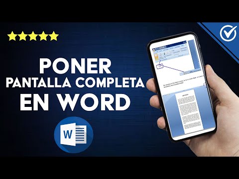 Cómo poner lectura de pantalla completa en WORD - Sin distracciones