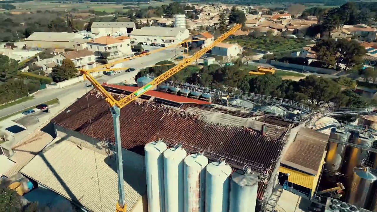 Rénovation Toiture Cave Coopérative de SOUVIGNARGUES ( 30 )
