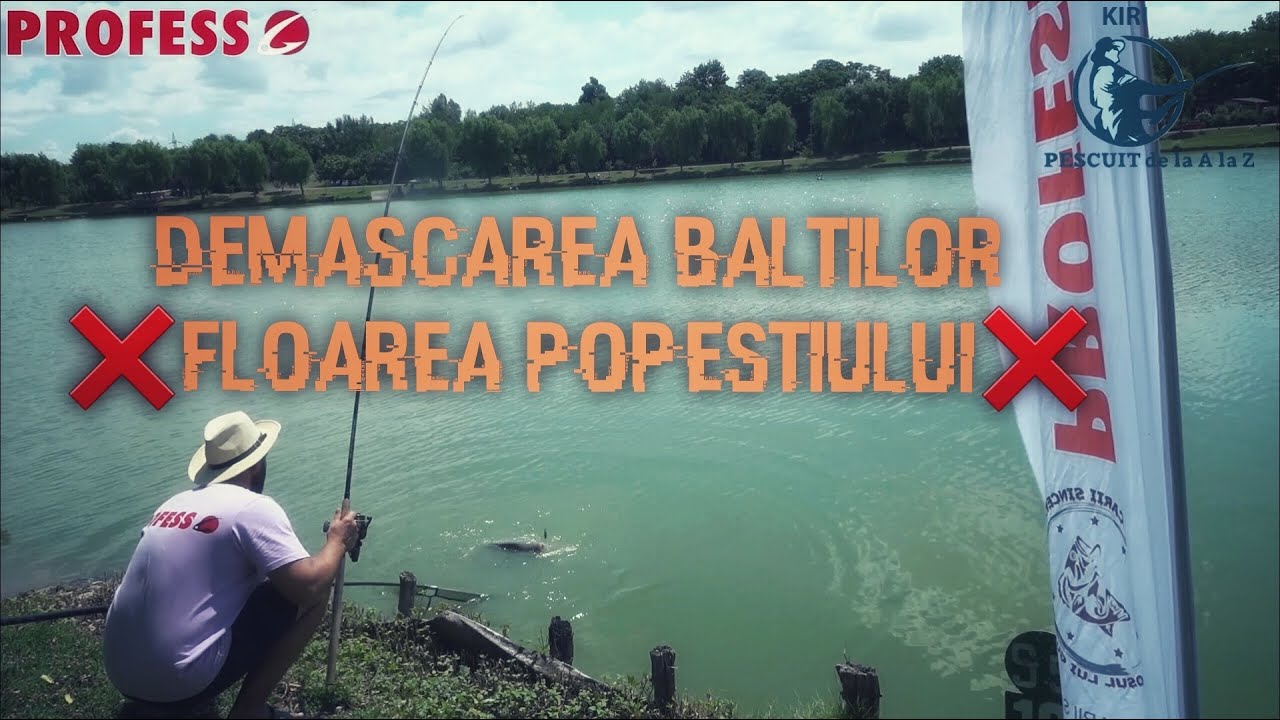 DEMASCAREA BALTILOR EP.13 BALTA FLOAREA POPESTIULUI X PESCUIT LA FEEDER CRAP X AM LUAT CRAPUL MARE