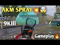 AKM Spray 🤯 bgmi gameplay #bgmi #kannadigagaming #vbagamingyt