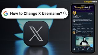 How to Change Twitter Username & Display Name on Desktop & Mobile (2024) by Every Bit Helps 43,393 views 7 months ago 5 minutes, 34 seconds