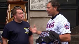 Mets Legend Mike Piazza Visits FDNY Engine 280