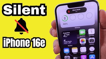 How to Turn ON/OFF Silent mode on iPhone 16e (GET Fix)