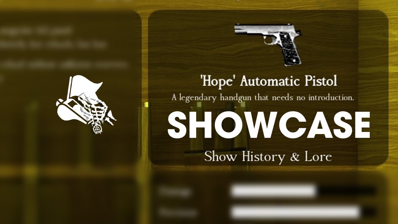 "Hope" Automatic Pistol SHOWCASE || Grave/Digger
