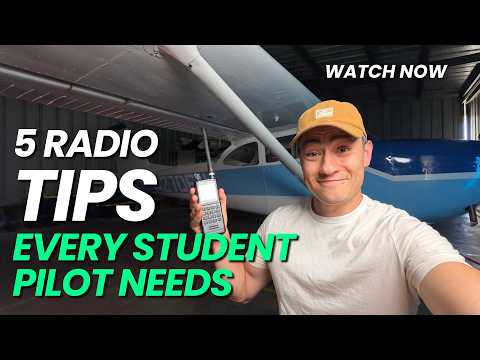 These Radio Mistakes Get Student Pilots In Trouble (Radio Series Part 1)