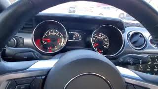 Ford Mustang GT 2017 quick start