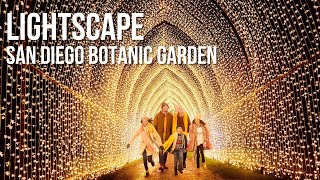 LIGHTSCAPE - San Diego Botanic Garden - Full Walking Tour [4K UHD]