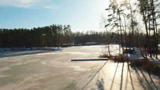 ❄️Zamarznięte jezioro❄️Frozen lake in Poland | FPV Cinematic | Gopro 12 |