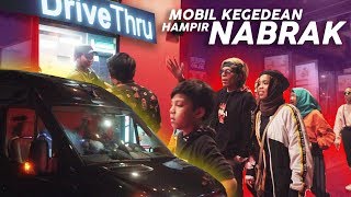 Pake Mobil Baru Drive Thru Ditraktir B.Atta, Mobil Kegedean Hampir Nabrak