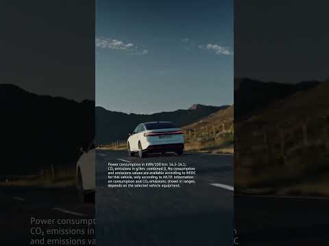 The new all-electric ID.7. The vehicle displayed shows optional equipment.