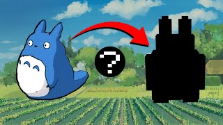 making a blue totoro skin in minecraft screenshot 2