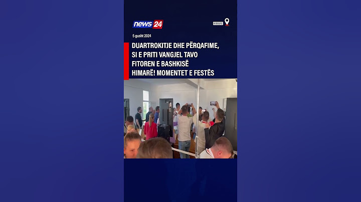 Duartrokitje dhe përqafime, si e priti Vangjel Tavo fitoren e Bashkisë Himarë! Momentet e festës
