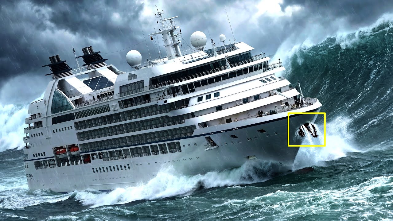 45 крупнейших кораблей против чудовищных штормов 🌊 | Реальные морские катастрофы | Всегда напряже...