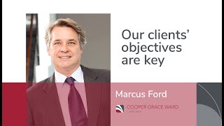 Our clients&#39; objectives are key - Marcus Ford, Partner