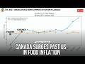Canada surges past US in food inflation