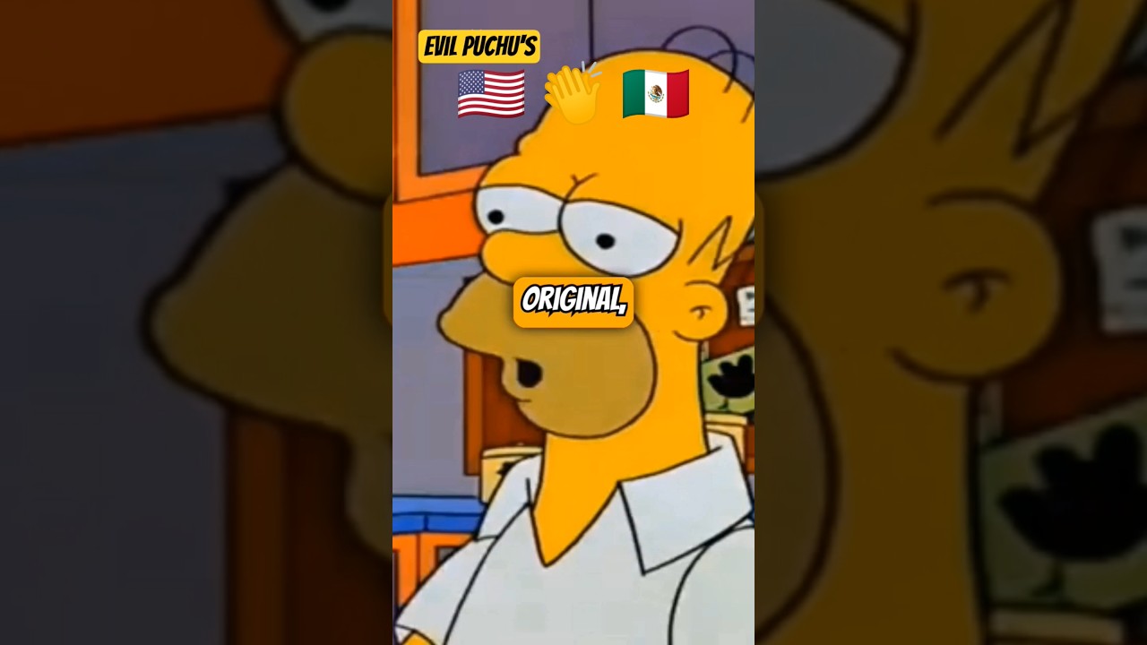 🤯El doblaje latino de los Simpson, que superó al original 