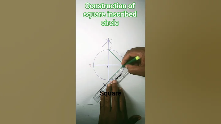 how to draw a square inscribed in a circle#shorts#viralshorts#trendingshorts#tricks#RB knowledge exp
