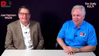 Joel Harrison, W5ZN interviewed by Tim Duffy, K3LR at DX Engineering in Tallmadge, Ohio.