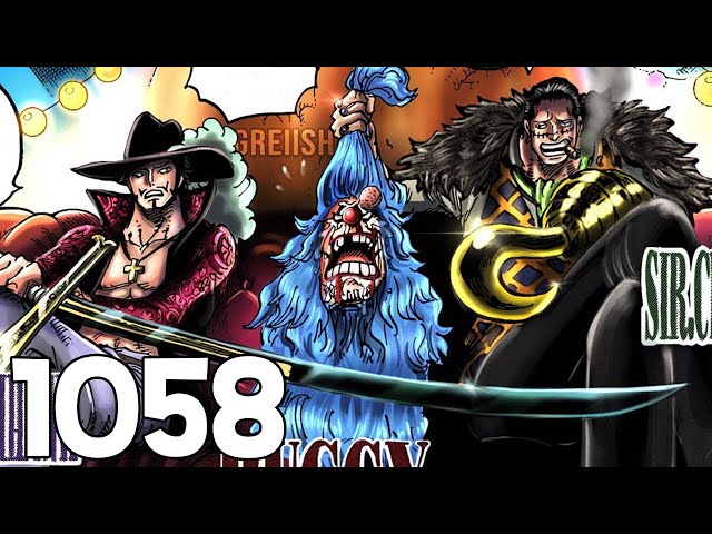 One Piece 1058: Crocodile And Mihawk Return