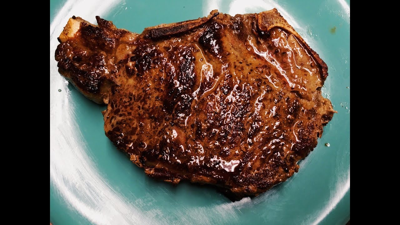 Cast Iron New York Strip - My Therapist Cooks