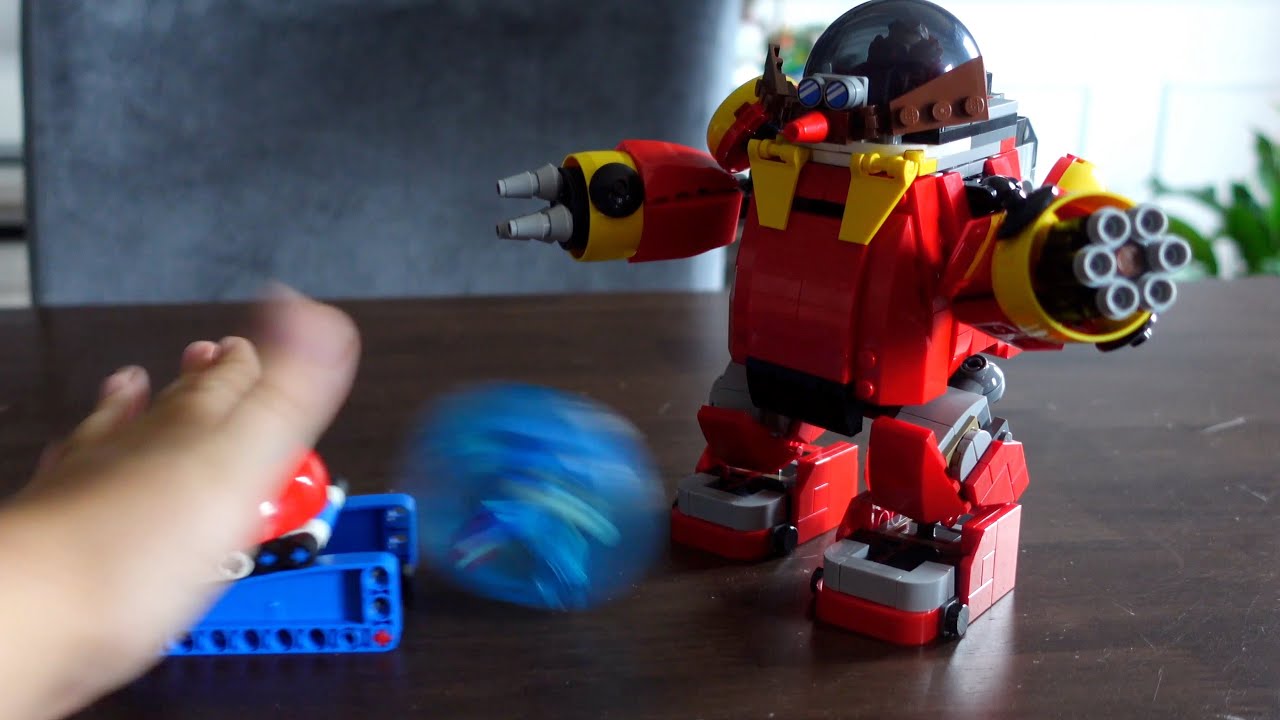 LEGO Sonic the Hedgehog Sonic vs. Dr. Eggman's Death Egg Robot Toy