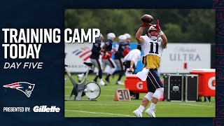 Inside Patriots Training Camp: First Padded Practice | Training Camp Today 8/17